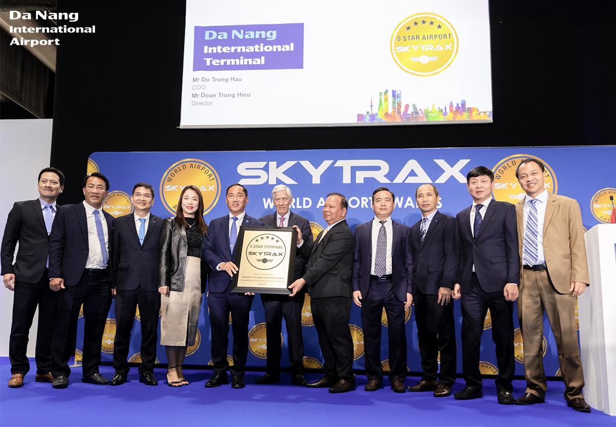 Da Nang International Terminal maintains 5-Star Skytrax rating for the second year