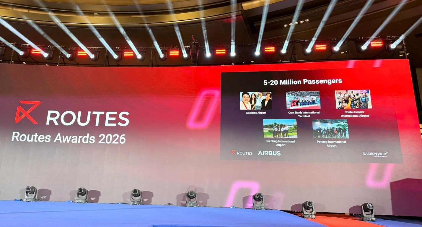 Ảnh Da Nang International Airport ranks in Top 5 Best Airports at Routes Asia 2026